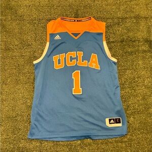 Adidas UCLA Blue and Orange Basketball Jersey